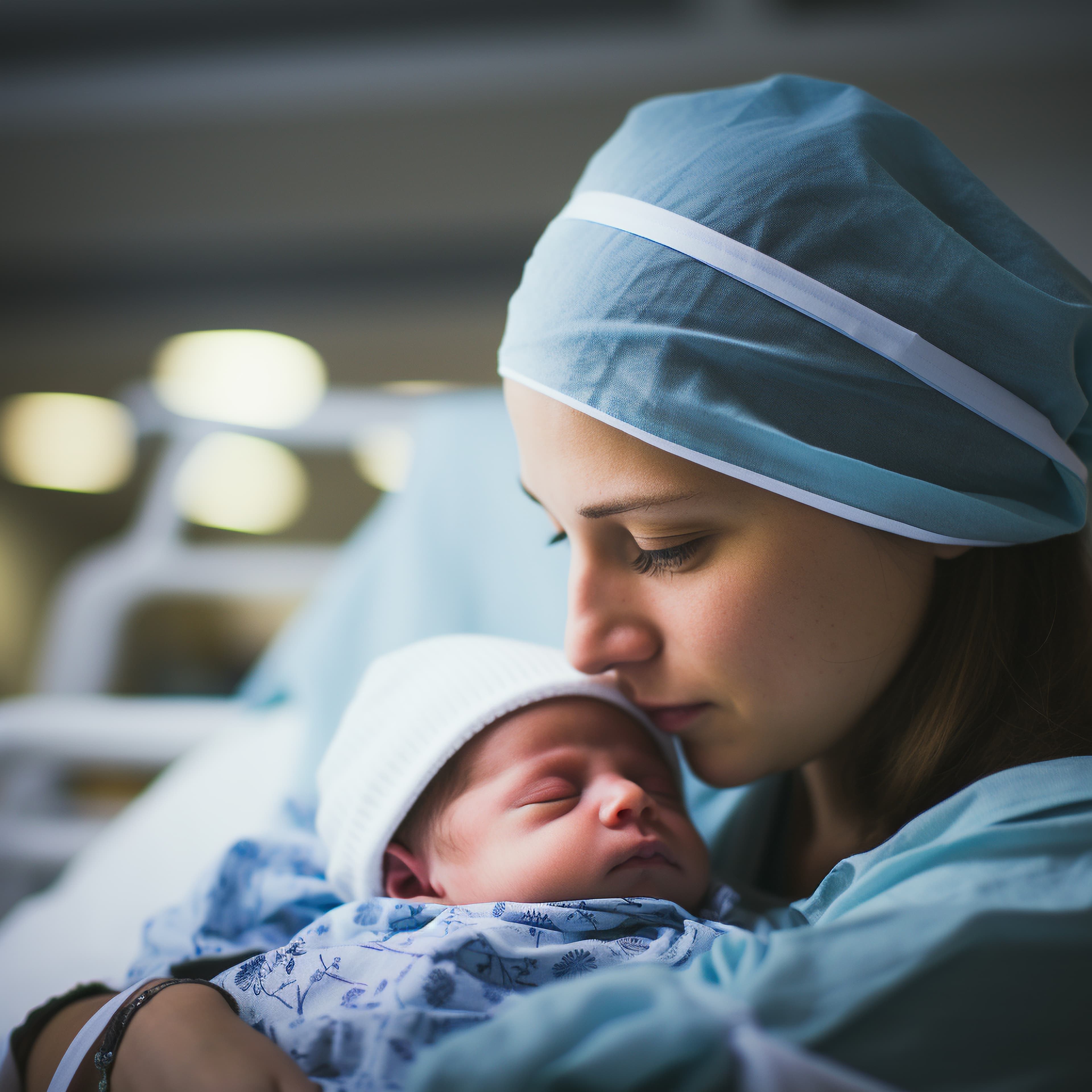 Embryologist working with IVF lab equipment