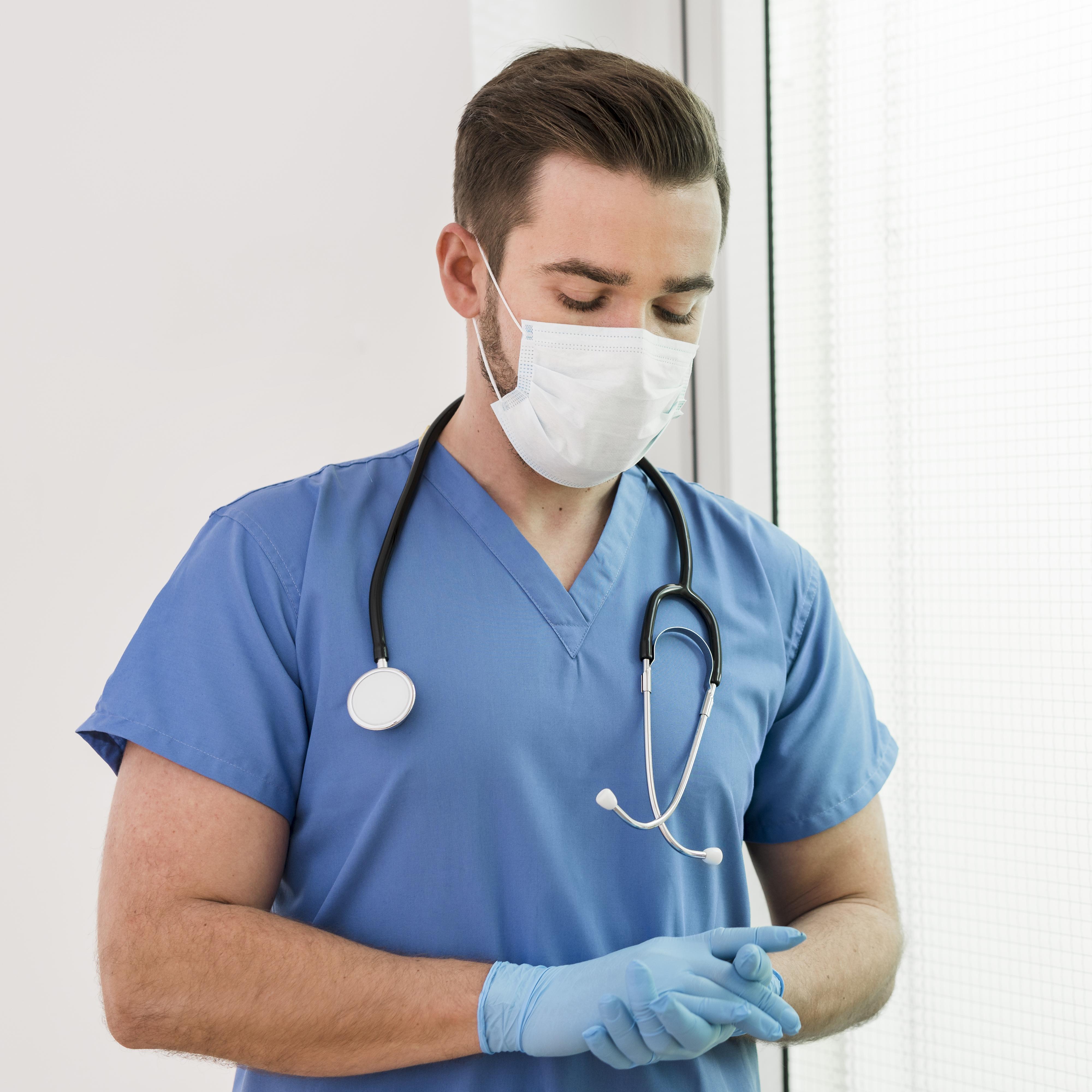 Thoracic surgery preparation in OR